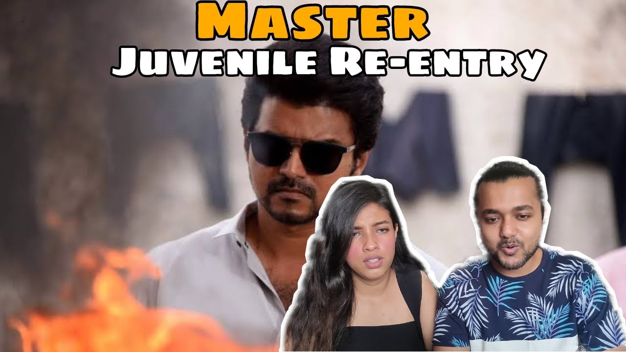 Master juvenile re- entry Reaction | thalapathy vijay | COUPLE REACTION