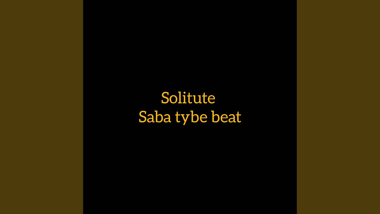 Saba Type Beat