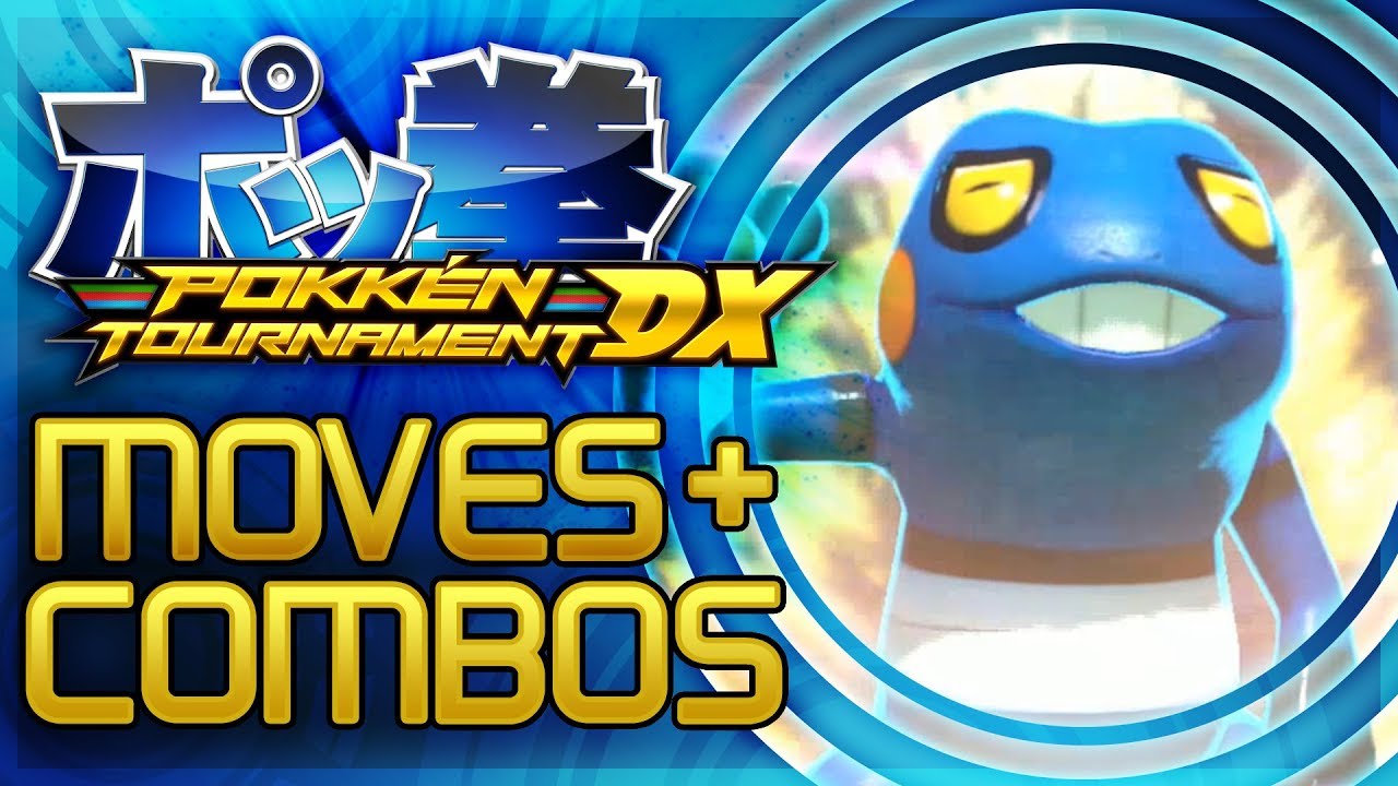 Pokken Tournament DX - ALL Croagunk Moves + Combos! [Nintendo Switch Gameplay]