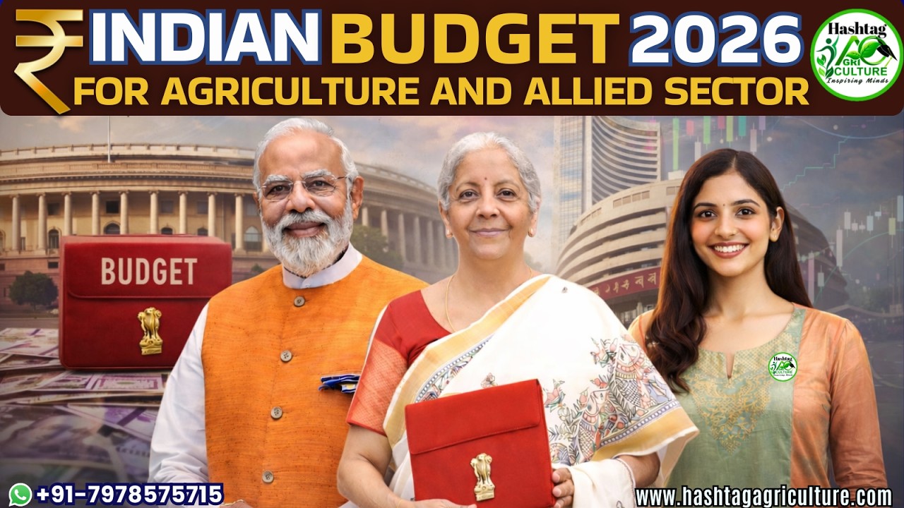 BUDGET 2026 | Budget 2026 for Agriculture & Allied sector | Agriculture Budget 2026 | #budget2026