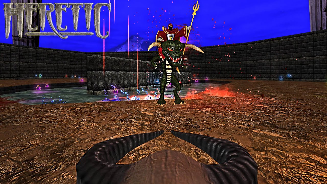 Brutal Heretic 3D + Mods / E3M8 - D'Sparil's Keep #26
