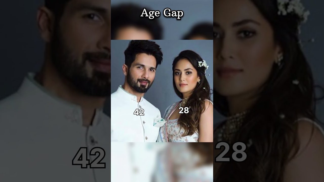 Indian celebrity couples and their age gap😍