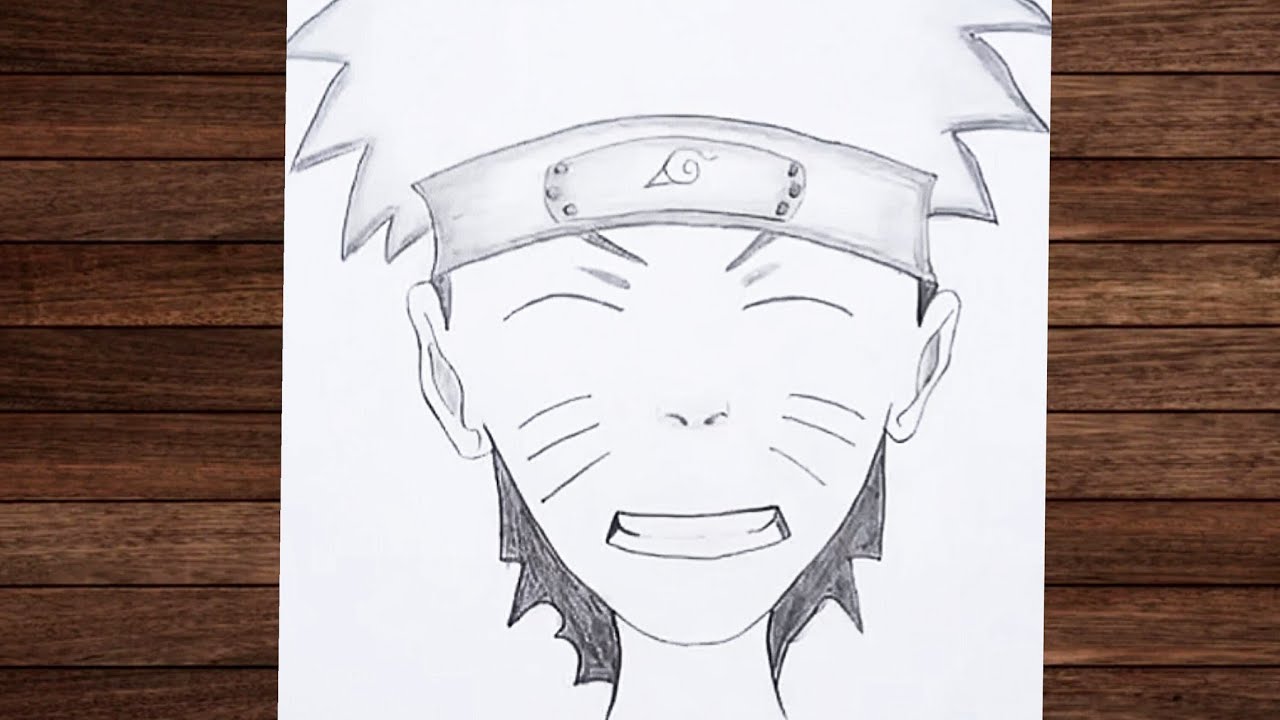Easy drawing tutorial of an anime boy