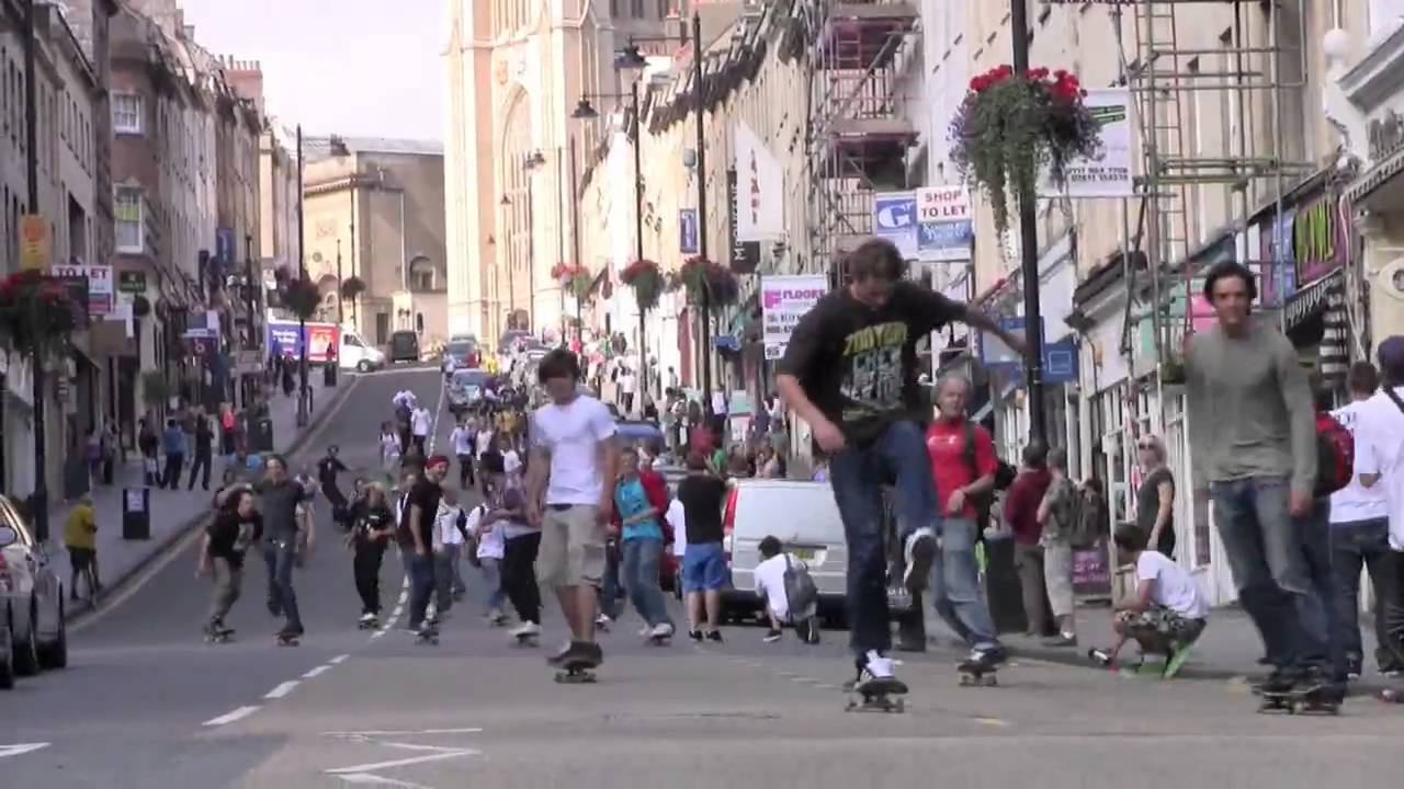 Emerica Wild In The Streets Bristol - Skate Down Park Street