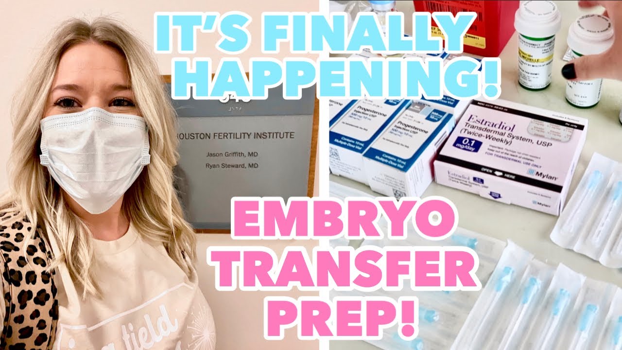 PREP FOR EMBRYO TRANSFER | Episode 1