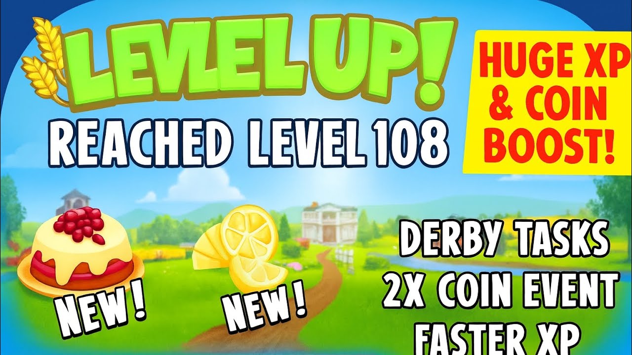 Level 108 UNLOCKED! 🚀 Fast XP Grind & Smooth Gameplay | Hay Day Milestone 🌾  |  Coin Tips