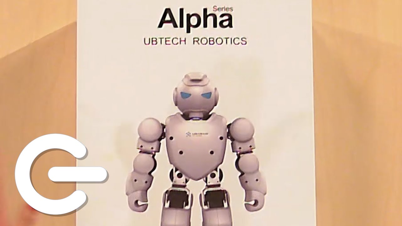 Unboxing the UBTech Alpha 1 Pro - The Gadget Show