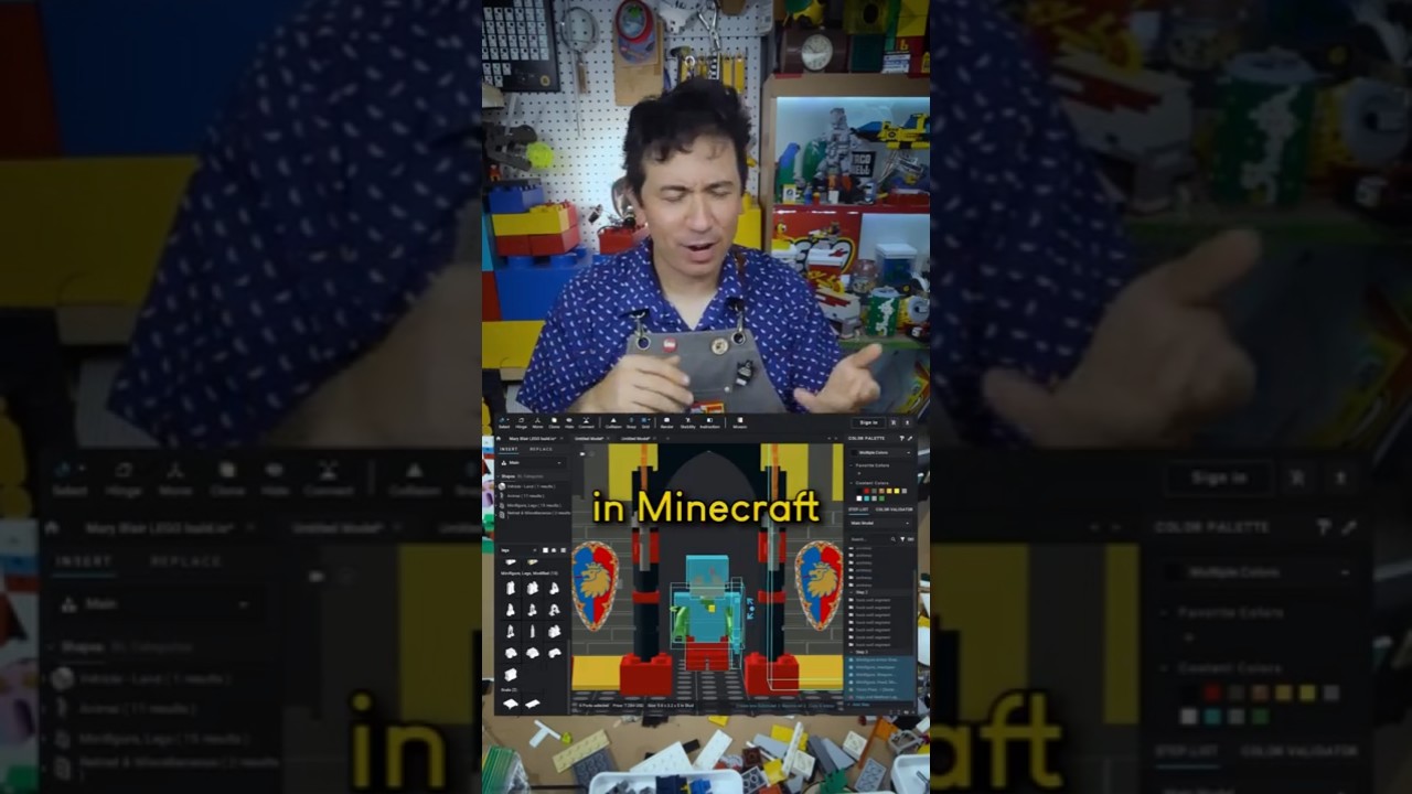 How to build virtual LEGO models (pt 0) #LEGO #legos #afol #legomoc #legobuild #bricklink