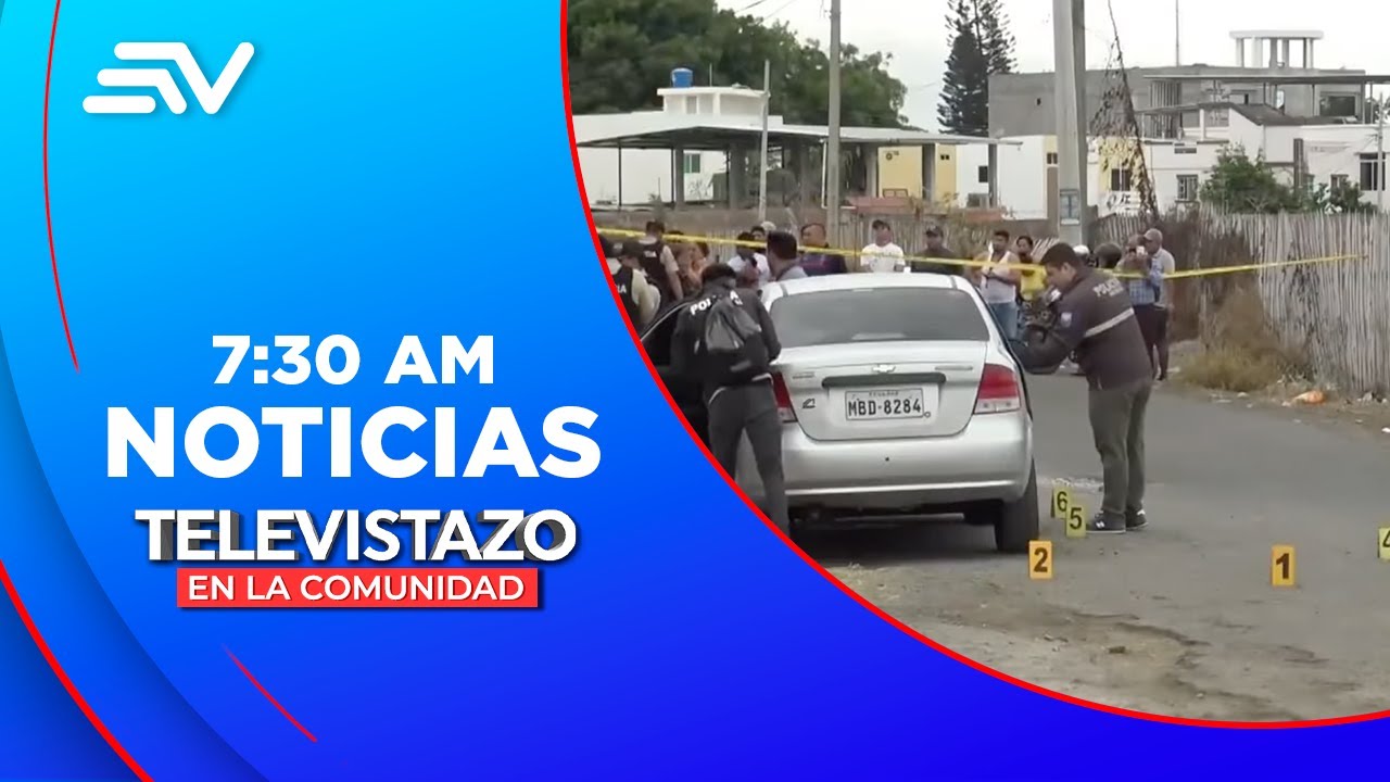 Se reportan ocho asesinatos en cuatro cantones de Manab&iacute;  | Televistazo | Ecuavisa