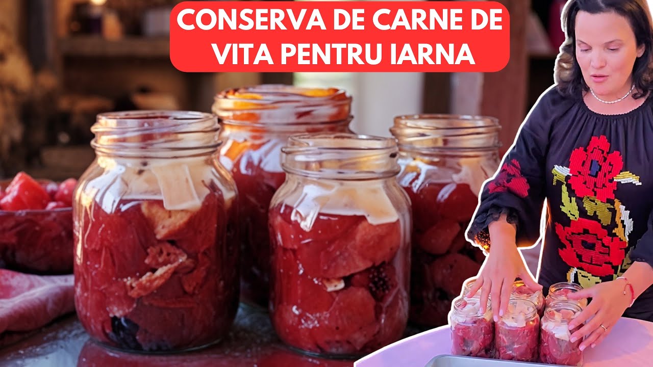 Cum Să Faci Cea Mai Bună Conservă de Carne de Vită la borcan!