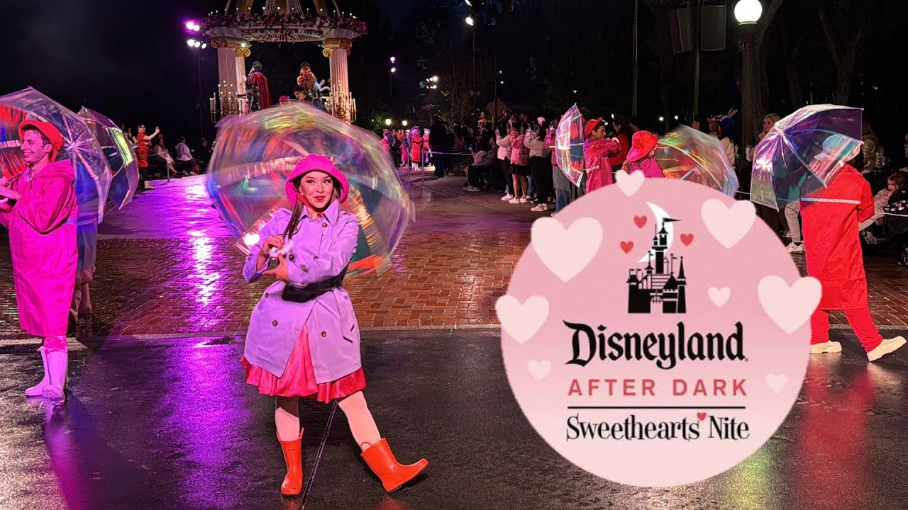 Celebrate Love Cavalcade (Rainy Day Edition) | Disneyland After Dark Sweethearts' Nite 2026