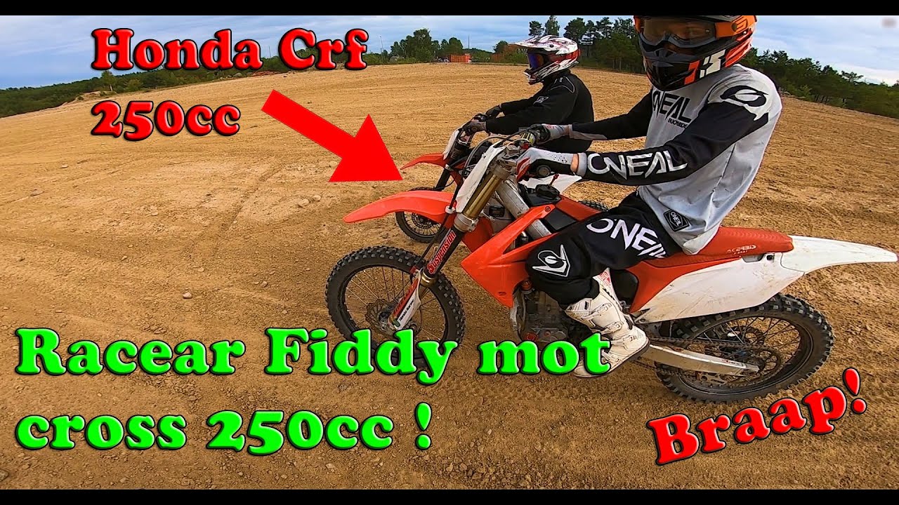 Racear Fiddy 140cc mot cross 250cc!
