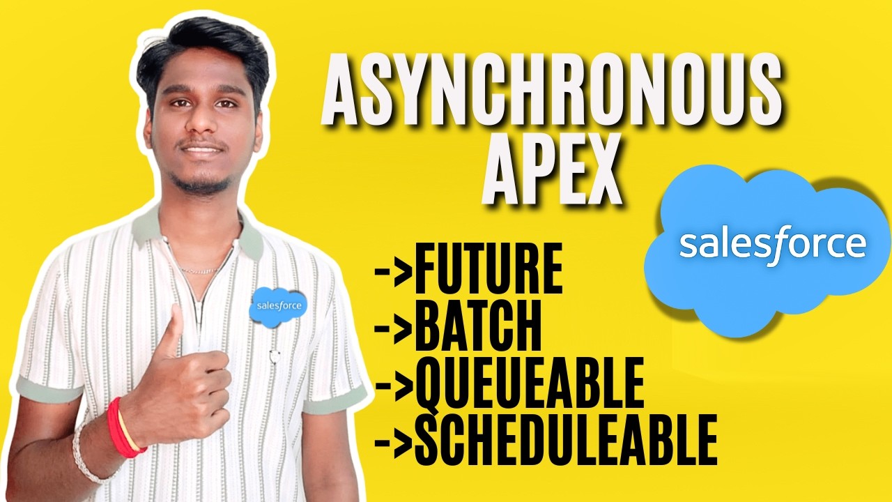 Асинхронный Apex в Salesforce | Apex для будущих событий, очередей, пакетных и запланированных задач