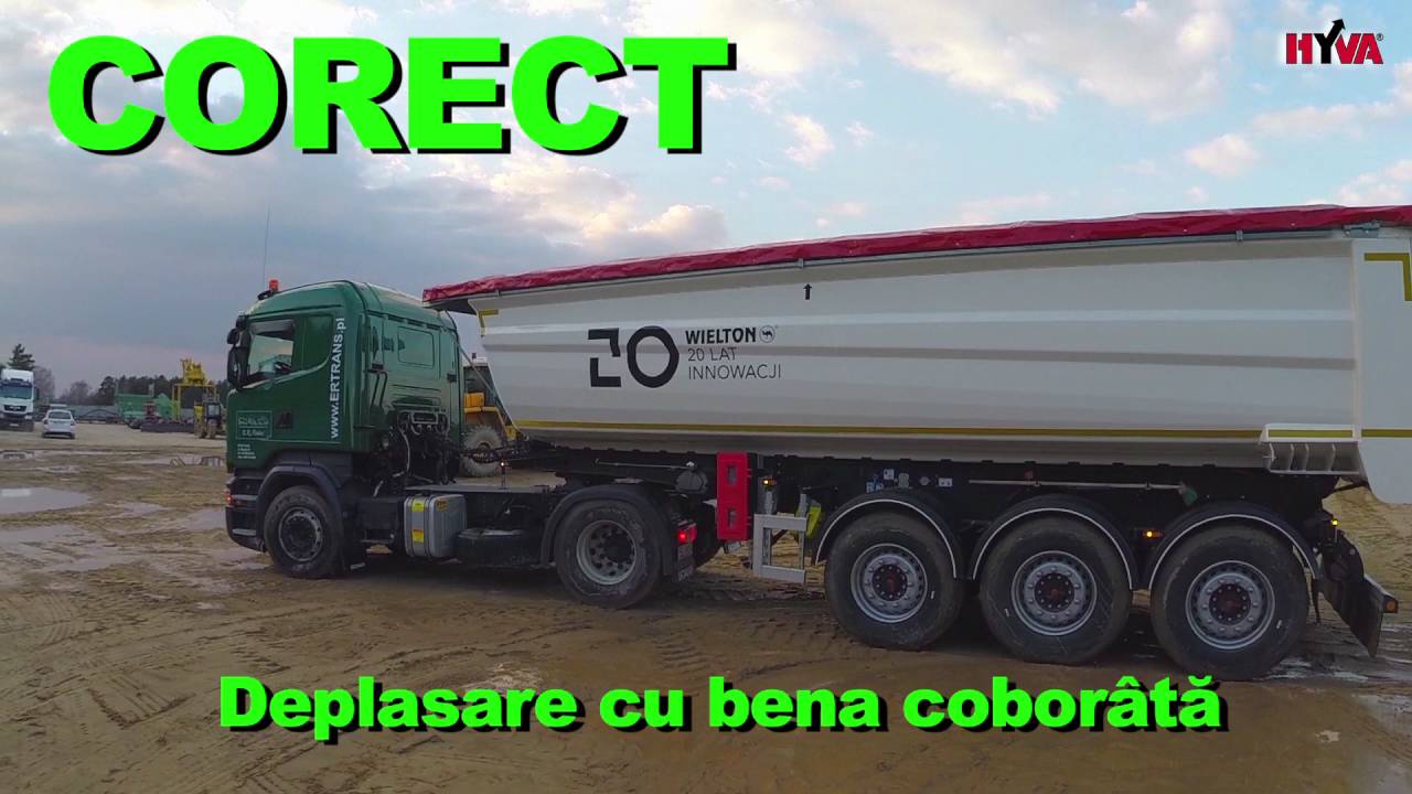 Cum se utilizează o basculantă