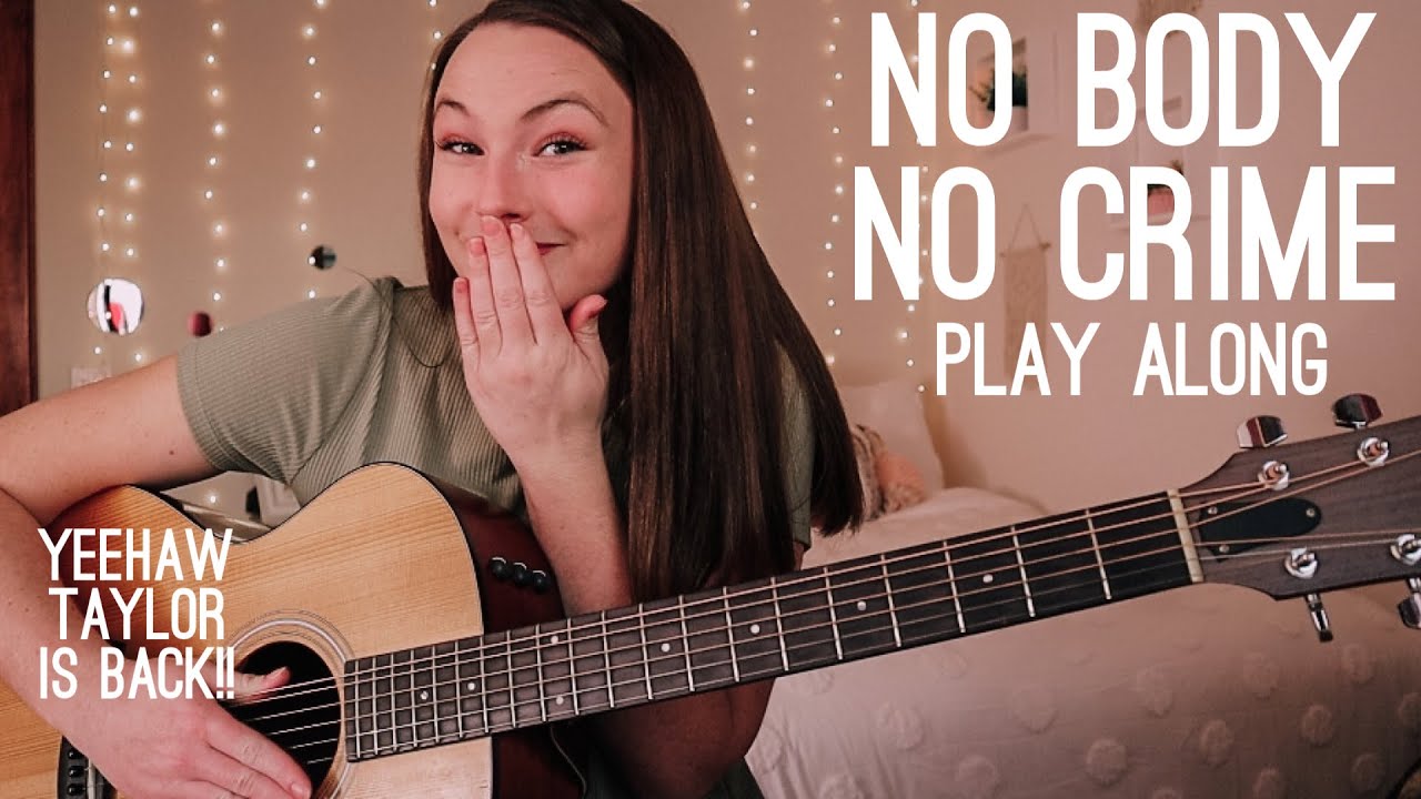 No Body, No Crime (feat HAIM) Guitar Play Along // Taylor Swift evermore // Nena Shelby