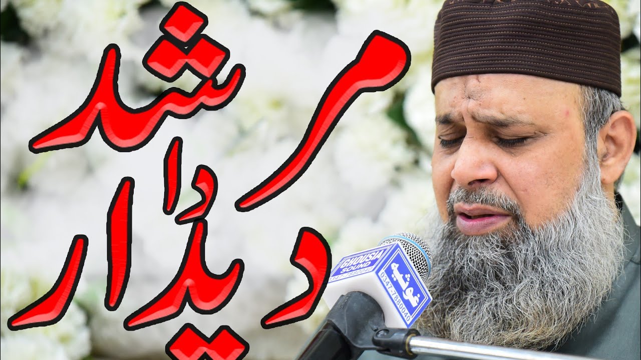 murshid da dedar by alhaj owais raza qadri SB kallam e baho alif Allah #owaisrazaqadri #kallambaho