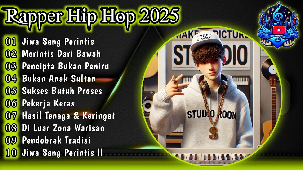 DIST TRACK RAPPER HIP HOP 2025🔥 FULL ALBUM: PEKERJA KERAS. #rap #hiphop #2025