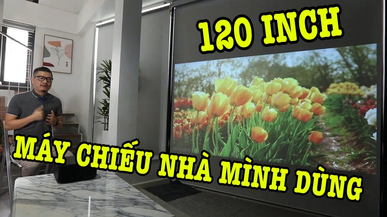 M&aacute;y chiếu Yaber K2s 120 inch nh&agrave; m&igrave;nh đang d&ugrave;ng thay thế cho Tivi được kh&ocirc;ng?