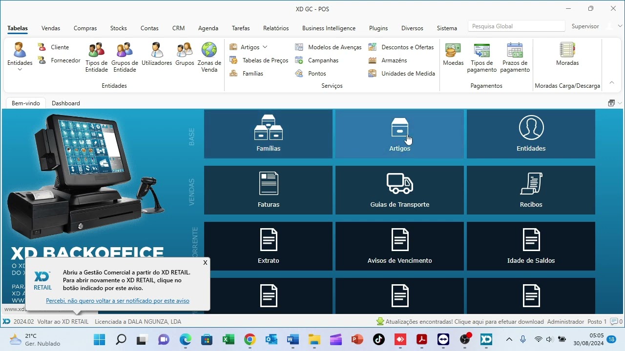 XD BACKOFFICE