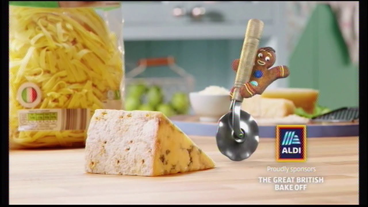 Реклама британских имбирных пряников Aldi 2020 года 5