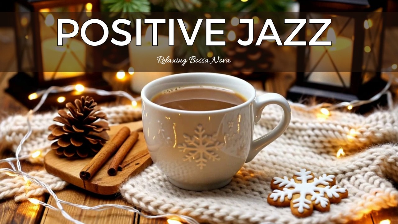 Positive Jazz ☕ Relaxing Sweet Piano Jazz & February Bossa Nova Music for Study Work Focus