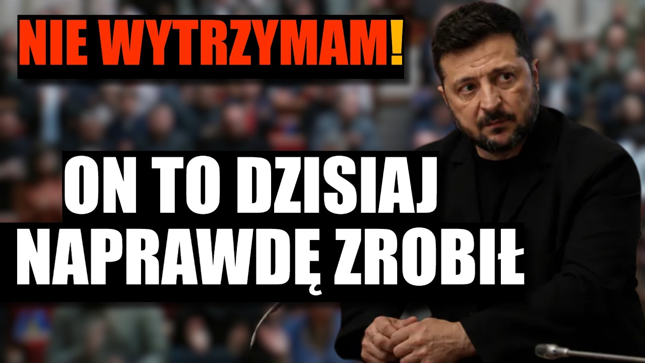 We must react immediately! Zelensky kept his 