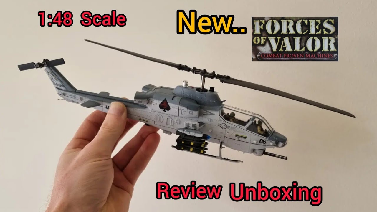 Diecast Cobra Attack Helicopter ‼️ @forcesofvalor3453   Unboxing and review  #diecast #helicopter