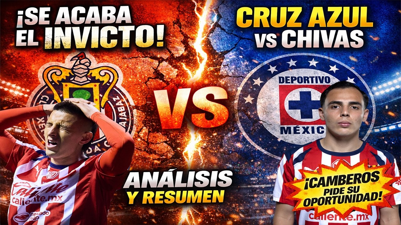 SE ACABO EL INVICTO PERDEMOS ANTE CRUZ AZUL|ANALISIS Y RESUMEN DEL ENCUENTRO
