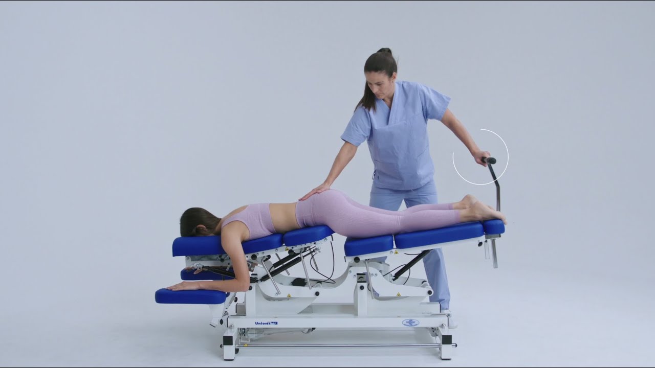 Ther Drop Swing - Utilizzo del lettino per fisioterapia, osteopatia e chiropratica | Chinesport