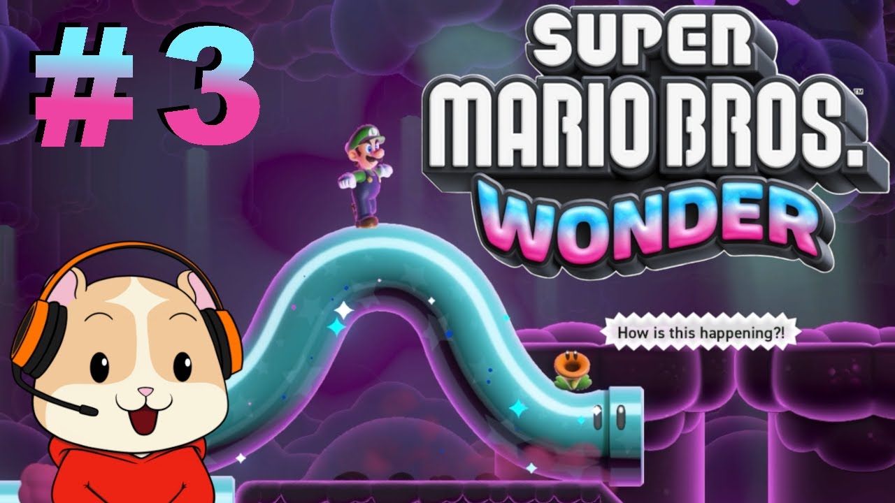 HITCHING a RIDE on a WORM PIPE! Super Mario Bros. Wonder PART 3