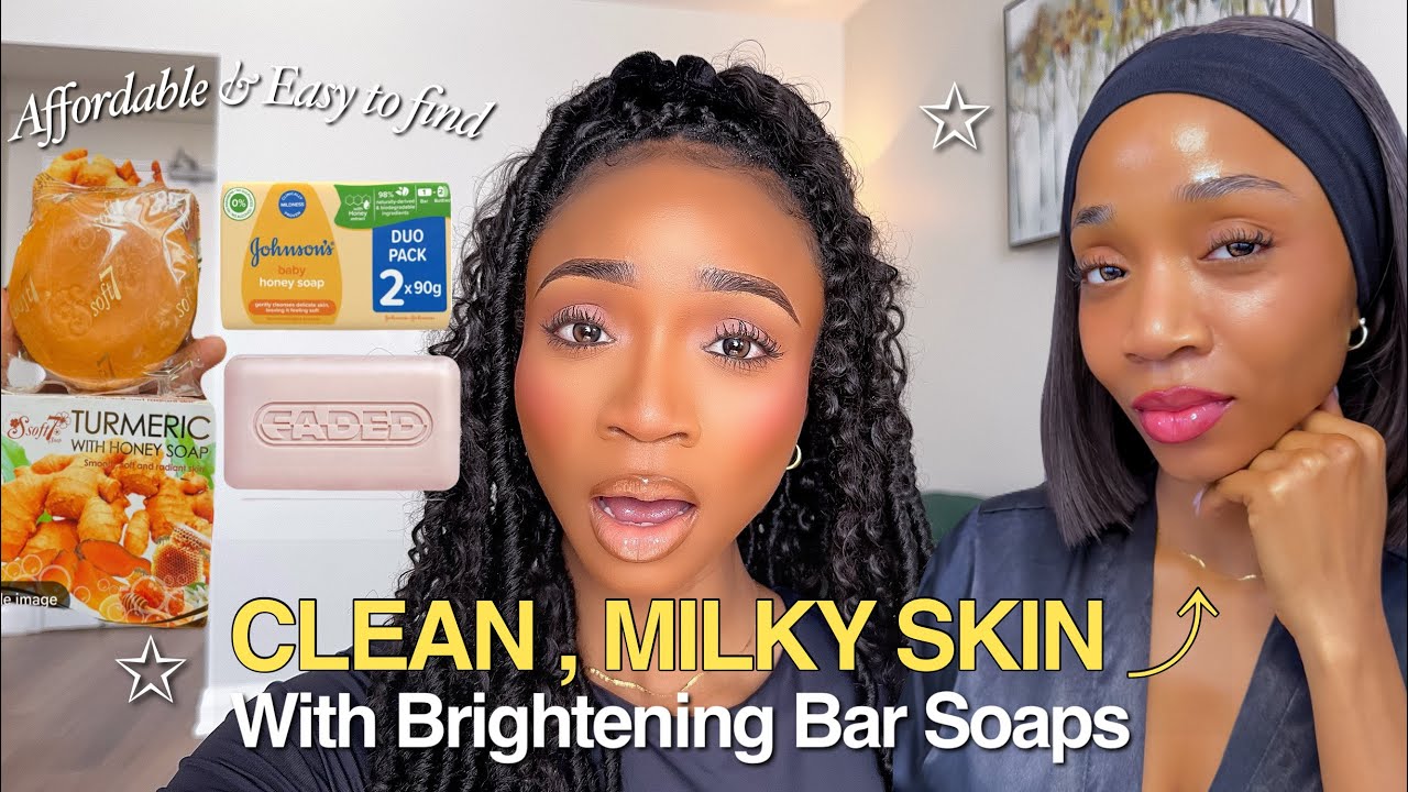 Brightening BAR SOAPS for Clean , Even Skin ?|Try these |Topicals , Kojie San , Tumeric Honey & more
