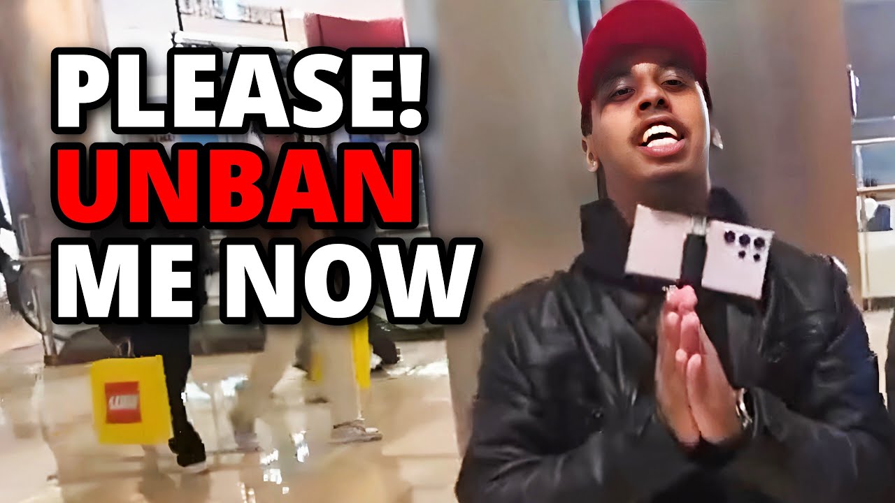 JOHNNY SOMALI BEGS TO BE UNBANNED!! HE'S DESPERATE!!