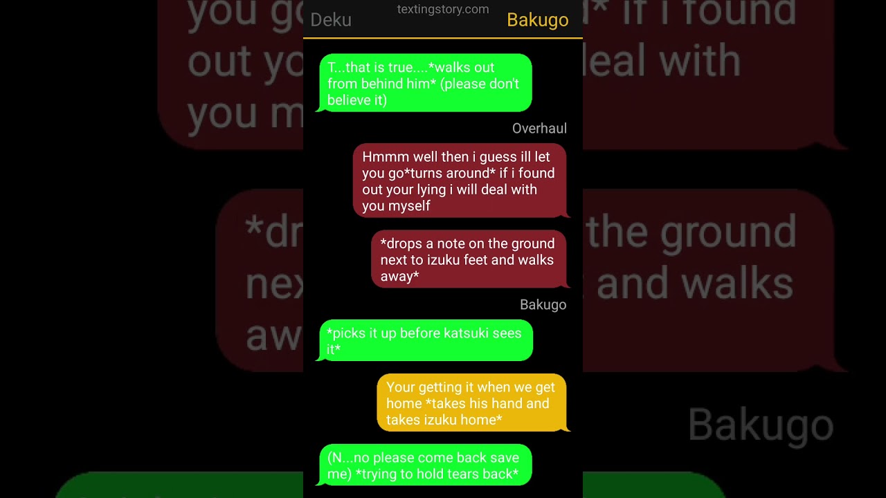 overhaul x deku part 1 (omegaverse)