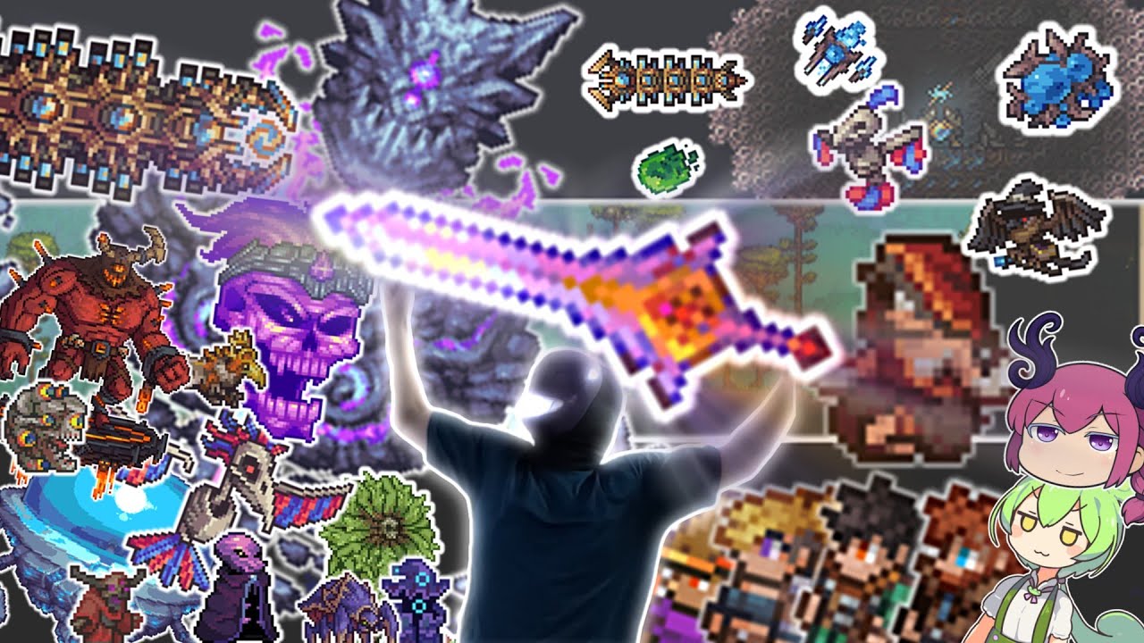 【総集編】スピリットクラシックMOD 全ボス攻略｜クラシック名乗っていい難易度じゃない【Terraria】