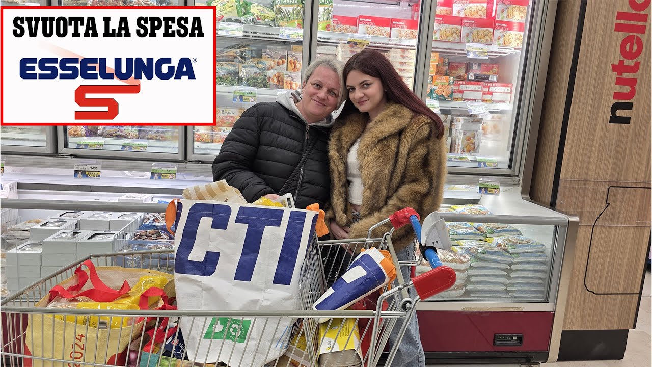 SVUOTA LA SPESA DA ESSELUNGA🧃 ECCO QUELLO CHE ABBIAMO ACQUISTATO 🛒 By Nika