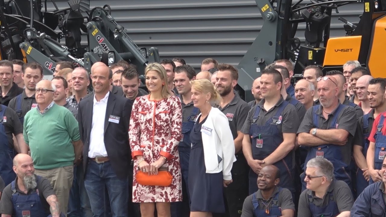 Koningin Maxima brengt werkbezoek aan Tobroco Trekkerweb
