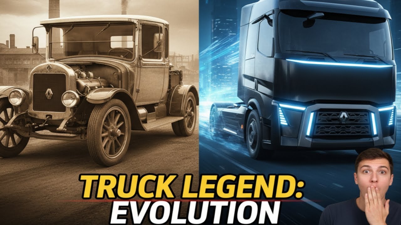 Renault Trucks: From 1912 to a 2025 BEAST | A Truck Legend