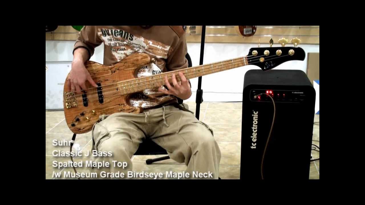Suhr Classic J Bass and Fender Custom 64 Jazz Bass Sample