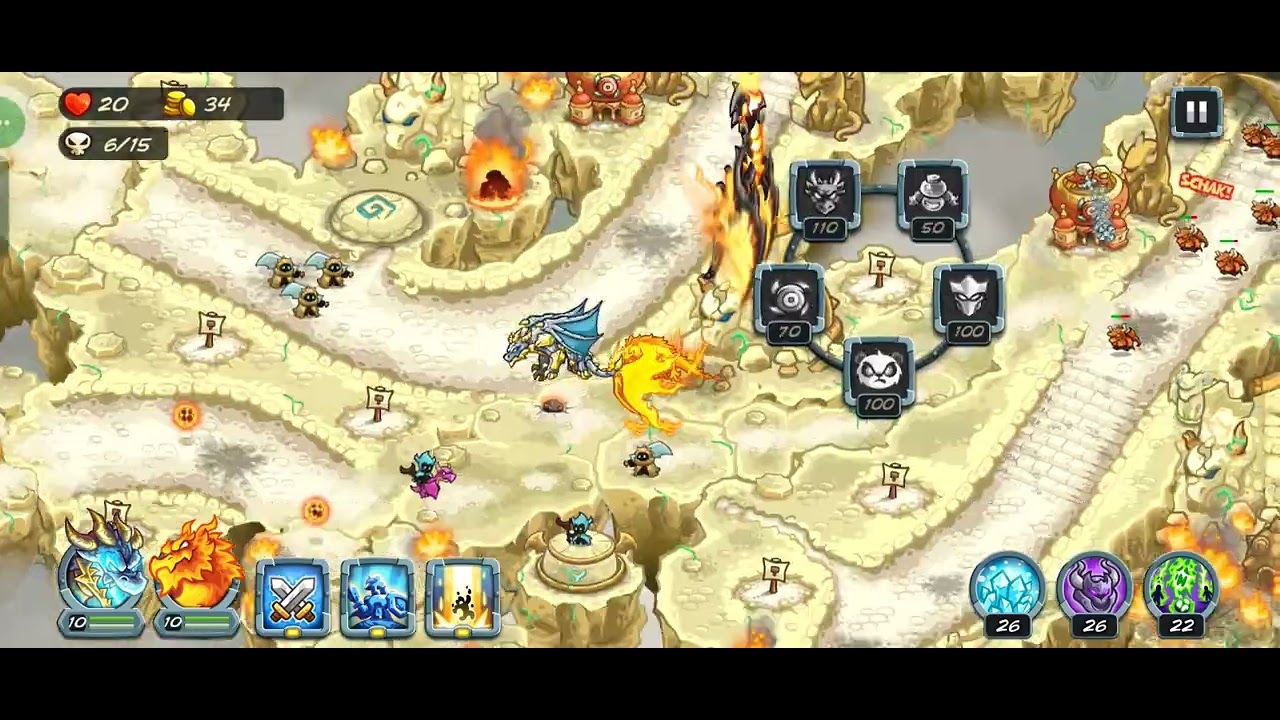 Stage 37: Warden Fortress(Murglun Boss Fight | Kingdom Rush Alliance Mobile Gameplay 