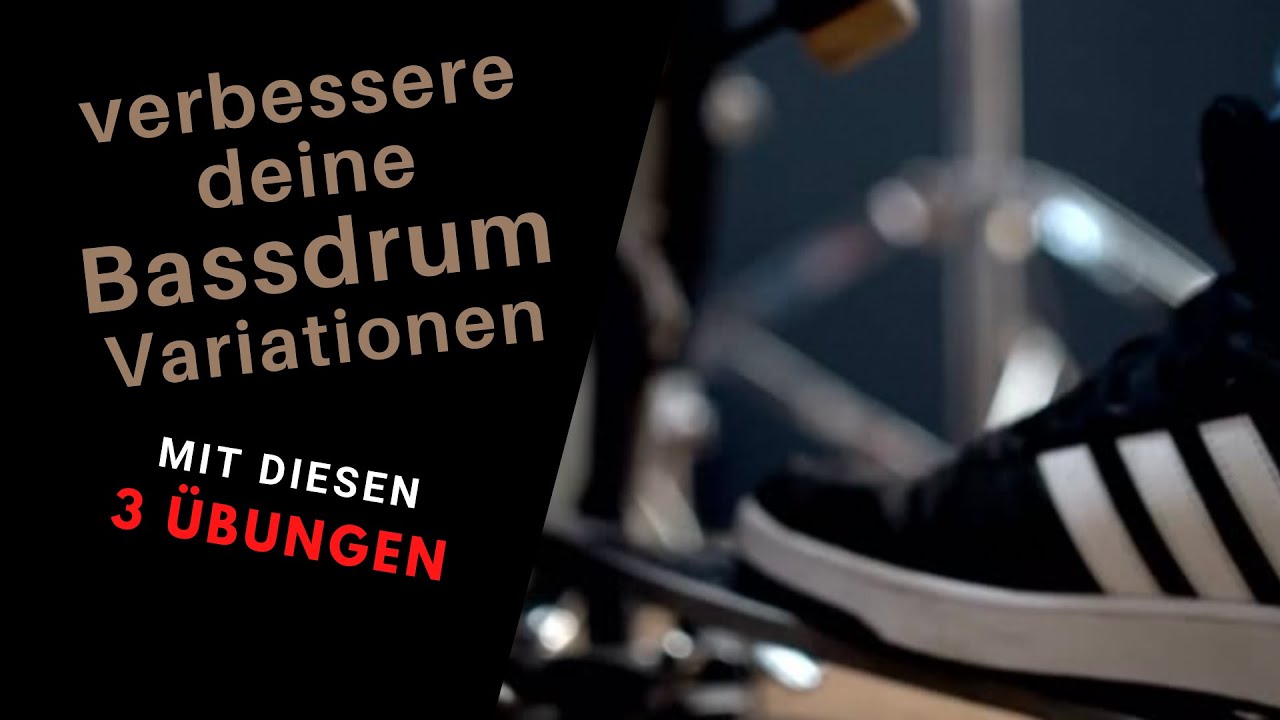 Schlagzeug Bassdrum optimieren – 3 Tipps für bessere Grooves