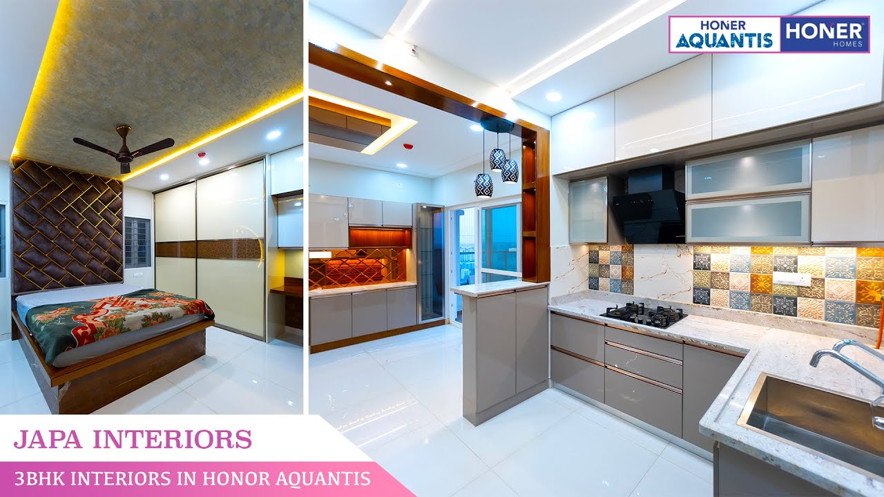 3bhk | Interior Design | Honer Aquantis | Home Tour | Interior Designer | Hyderabad