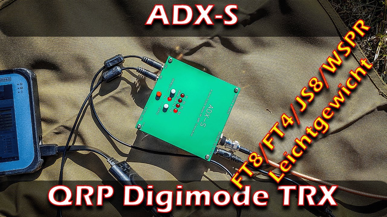 ADX-S QRP Digimode TRX #adxs #adx #digimode #ft8 #ft4 #js8 #wspr #bausatz