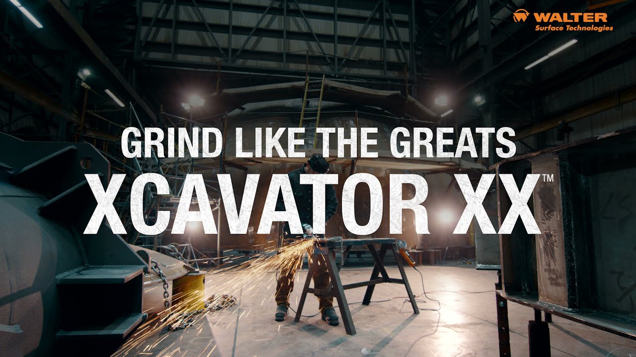NEW! WALTER XCAVATOR XX™ – Ceramic Grinding Wheel – FREE DEMO NOW!