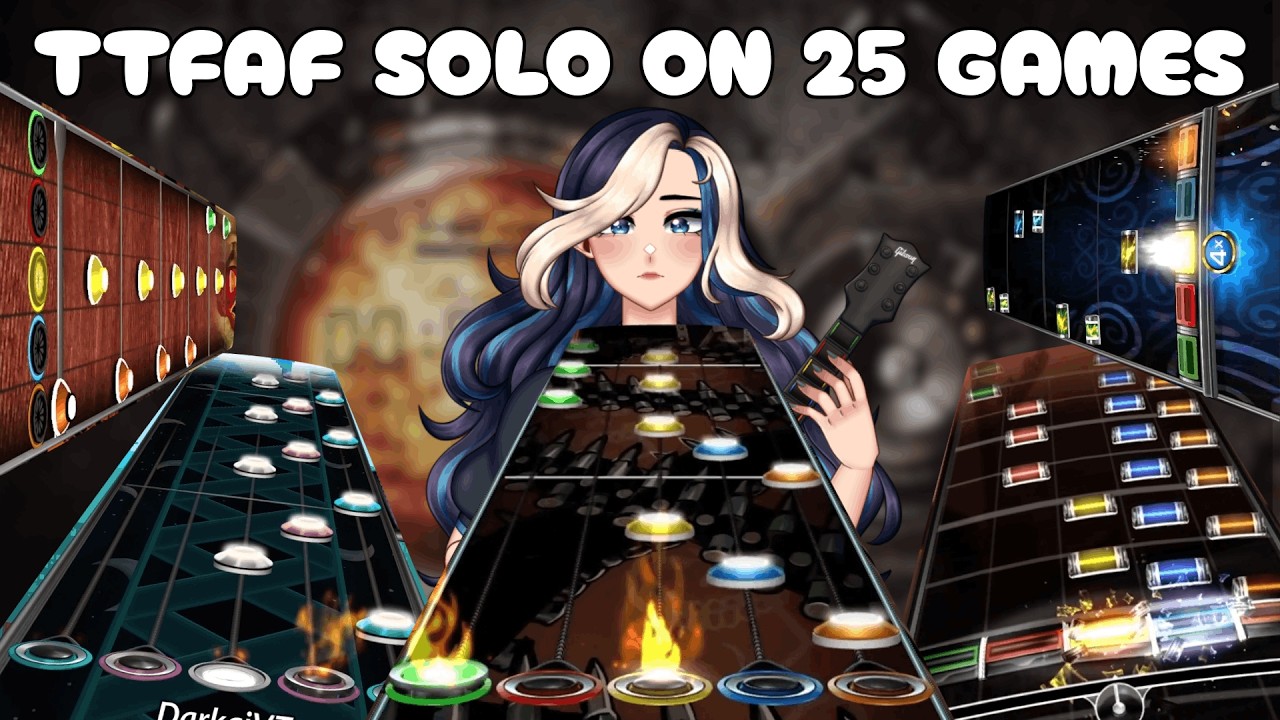 I FC'd Through the Fire and Flames Solo on 25 DIFFERENT GAMES
