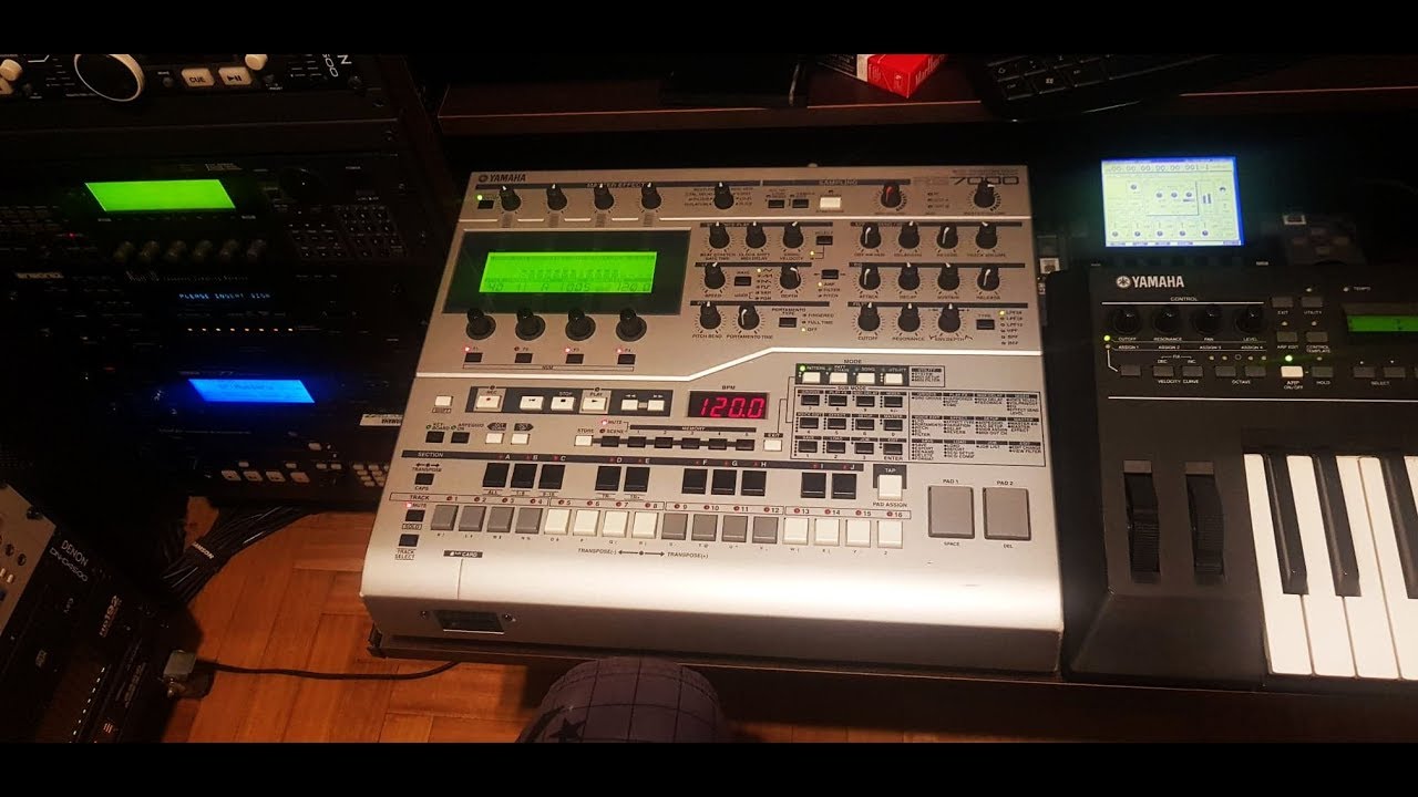 YAMAHA RS7000 Deep House jam
