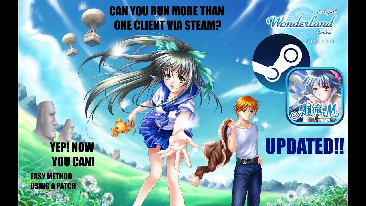 [🟢 UPDATED] Mobile Wonderland Online - Updated Multi-Client Patch for Steam (to use more accounts)