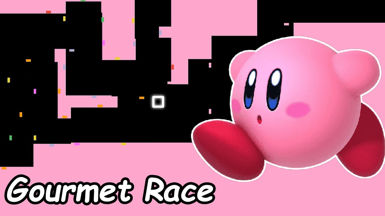 Kirby Super Star - Gourmet Race | Bouncing Square Cover