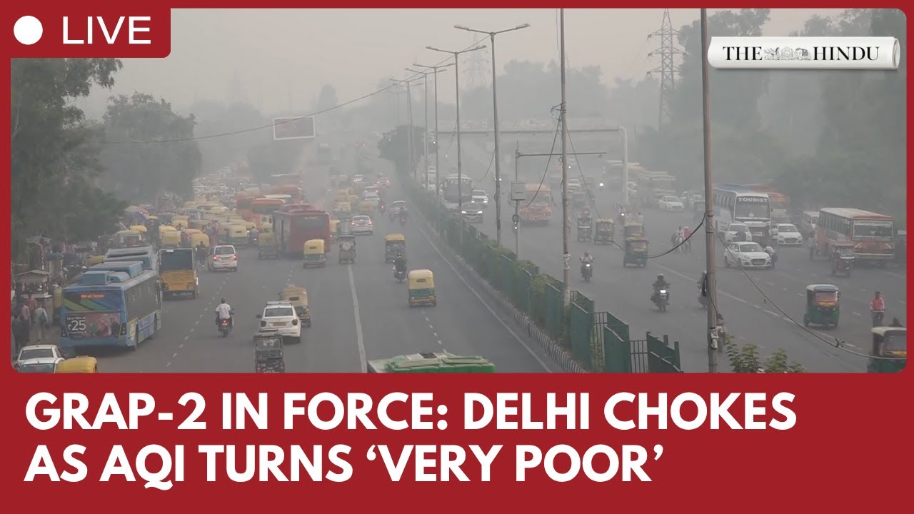 Delhi air quality worsens; GRAP-2 curbs enforced as AQI crosses 300 ahead of Diwali