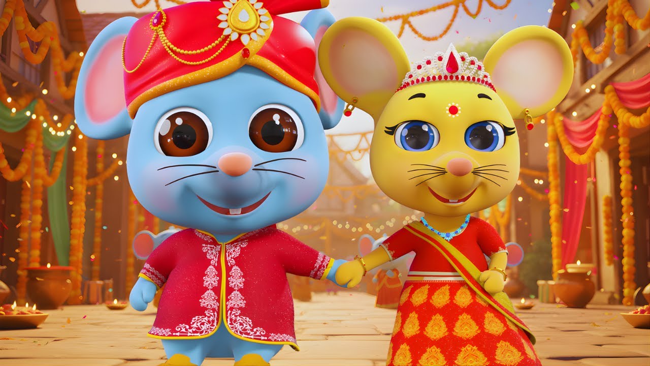 Chuhe Ki Shaadi | चूहे की शादी | Bandar Ka Sasural | Hindi Poem & Nursery Rhymes | Kids Balgeet Song