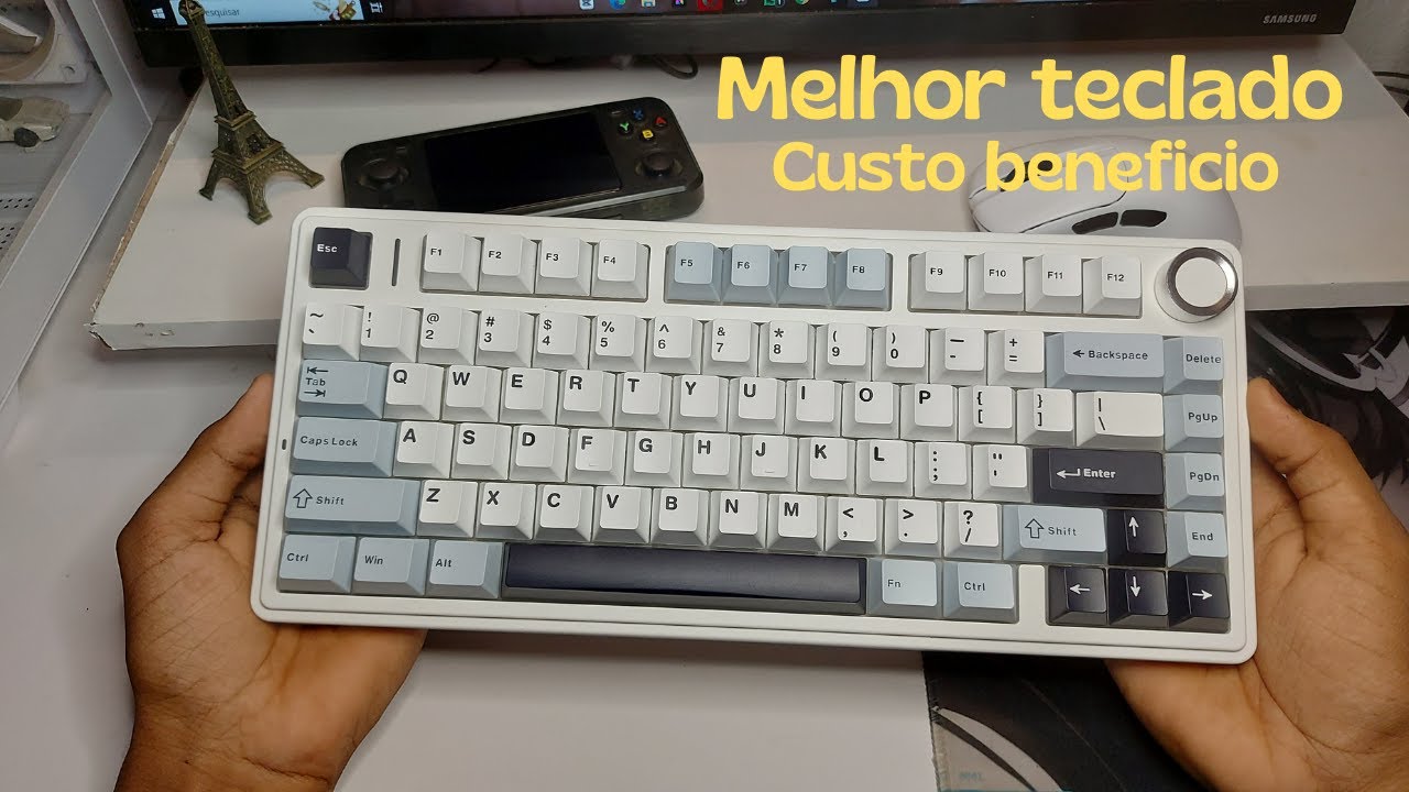 Melhor teclado gamer custo benefício do aliexpress - Aula F75